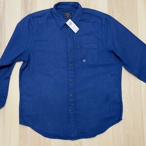 Abercrombie & Fitch Royal Blue Casual Button Down Shirt